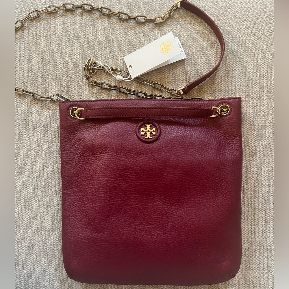 Tory Burch whipstitch adjustable swing pack